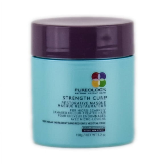 Pureology Serious Color Care Strength Cure Restorative Hair Masque, 5.2 Oz