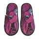 thumbnail image 1 of Balery ink Donkey Pop Art Pantuflas de Casa de Felpa Silenciosas con Diseño Estampado, Zapatillas Cómodas Antideslizantes de Algodón para Interior-Medium, 1 of 8