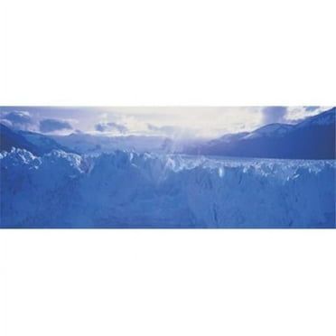 Panoramic Images  Glacier in a national park Moreno Glacier Los Glaciares National Park Patagonia Argentina Poster Print by Panoramic Images - 36 x 12