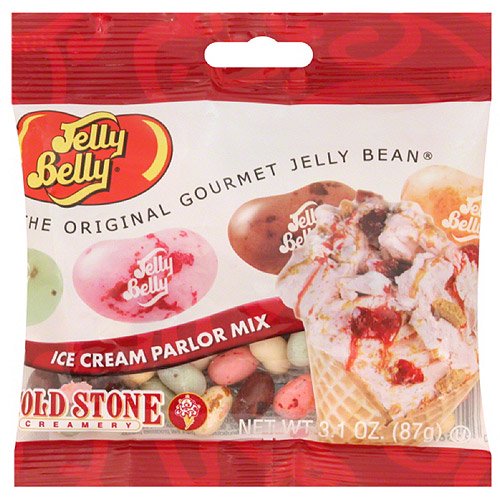 Jelly Belly, Ice Cream Parlor Mix Jelly Beans, 3.1 Oz, (Pack Of 12