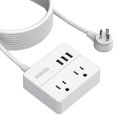 thumbnail image 2 of Tira de alimentación USB de enchufe plano con cable de extensión de 15, 2 of 2