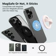 thumbnail image 4 of MyBat Pro Magnetic Silicone Ring Grip Phone Holder, Loop Grip Phone Holder with Magsafe Phone Grip, Compatible with Magsafe for iPhone 16/15/14/13/12 Series - Pink, 4 of 6