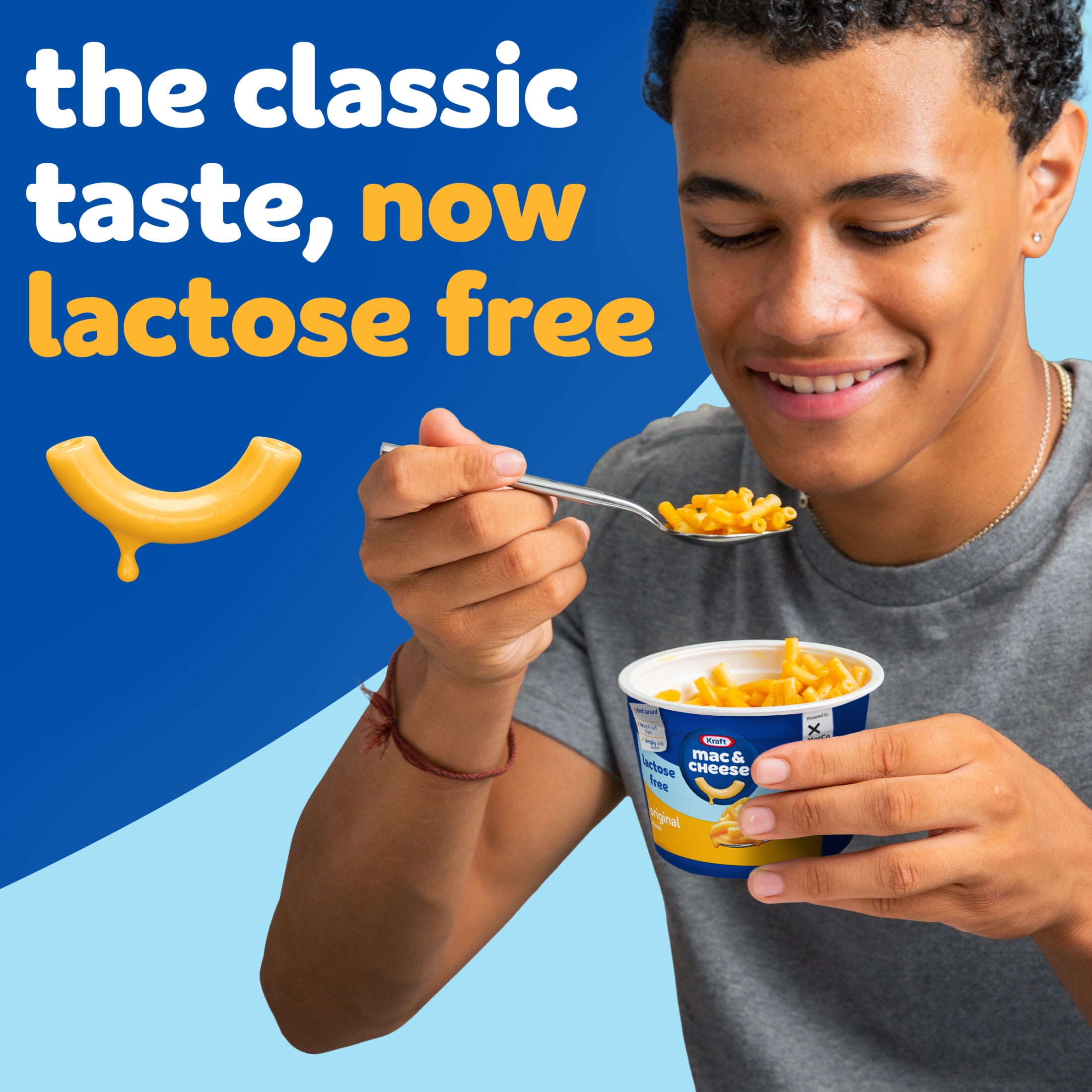 Kraft NotCo Original Flavor Plant Based Mac & Cheese, 4 Count Pack, 2.05 oz Cups