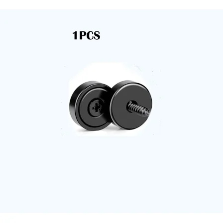 1Pcs 60Lb Neodymium Cup Magnets With Countersunk Hole & Steel Screws