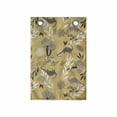 thumbnail image 1 of Botanical Hanging Pocket Organizer, Forest Leaves and Dinosaurs Exotic Twig Nature Jurassic Period Earth Tones, Printed Polyester Storage Bag with Pockets, 14" x 20", Mauve Camel White, 1 of 2