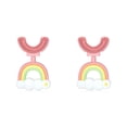 thumbnail image 4 of Moyic Cepillo de en forma de U para niños de 2 a 6 años de edad, cepillo de de boca completa para bebés, limpieza Manual de Rosa 2piezas Moyic CBP186491, 4 of 6