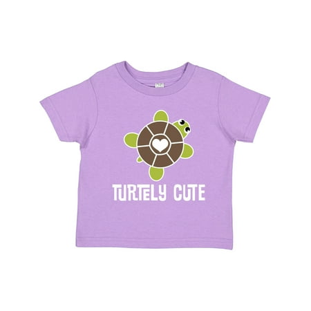 

Inktastic Turtley Cute Girl Turtle Gift Toddler Toddler Girl T-Shirt