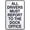 Warning Sign 1, variant on All Dogs Must Be On A Leash Sign 12 x 8 Inches - Safe Sign, Outdoor Use, Indoor Outdoor Home, Business, Driveway, Pet Safety