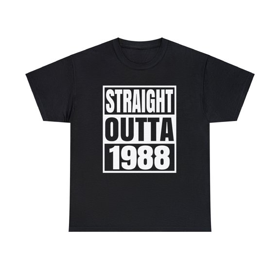 Vintage 1988 T Shirts for Men Retro Funny 1988 Birthday Men Shirts Big and Tall Plus Size
