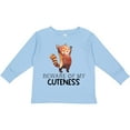 thumbnail image 3 of Inktastic Beware of My Cuteness Cute Red Panda Boys or Girls Long Sleeve Toddler T-Shirt, 3 of 5