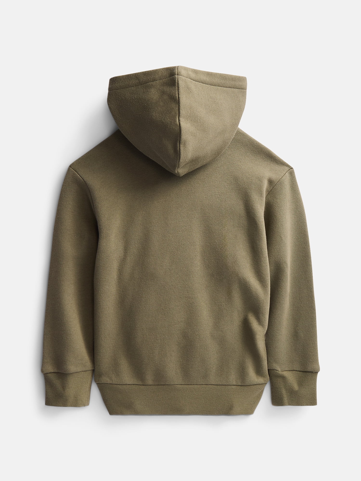 Wonder Nation Girls' Pullover Fleece Hoodie, Sizes 4-18 & Plus