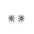thumbnail image 3 of SuperJeweler 2 Carat Total Weight Colorless Lab Grown Diamond Stud Earrings In 14K White Gold For Women, 3 of 6