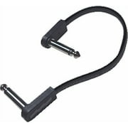 EBS PCF-DL Deluxe EBS Flat Patch Cable 7.87 inches Black and Silver