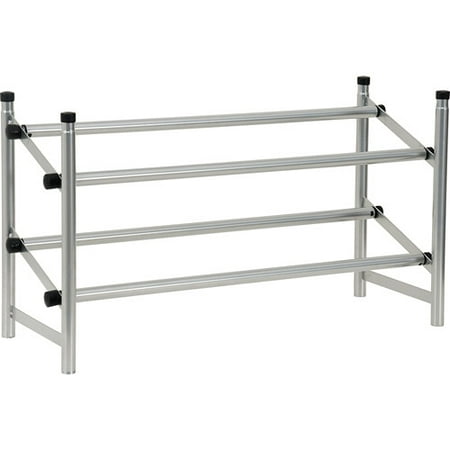 Mainstays 2 Tier Expanding Shoe Rack