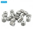 thumbnail image 3 of Unique Bargains Adaptateurs Filetage Manchon Réducteur Écrou M10x1.5 Mâle à M4x0.7 Femelle pour Réparer Insert Réducteur Vis 10mm 20 Pcs, 3 of 5