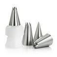 thumbnail image 3 of Martha Stewart 16-Piece Stainless Steel Assorted Cake Decorating Nozzles, Mint, 3 of 8