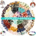 thumbnail image 4 of Ring Making Kit with 28 Colors Crystal Beads,1660 Pcs Crystal Jewelry Making Kit with Gemstone Chip Beads, Jewelry Wire, 4 of 5