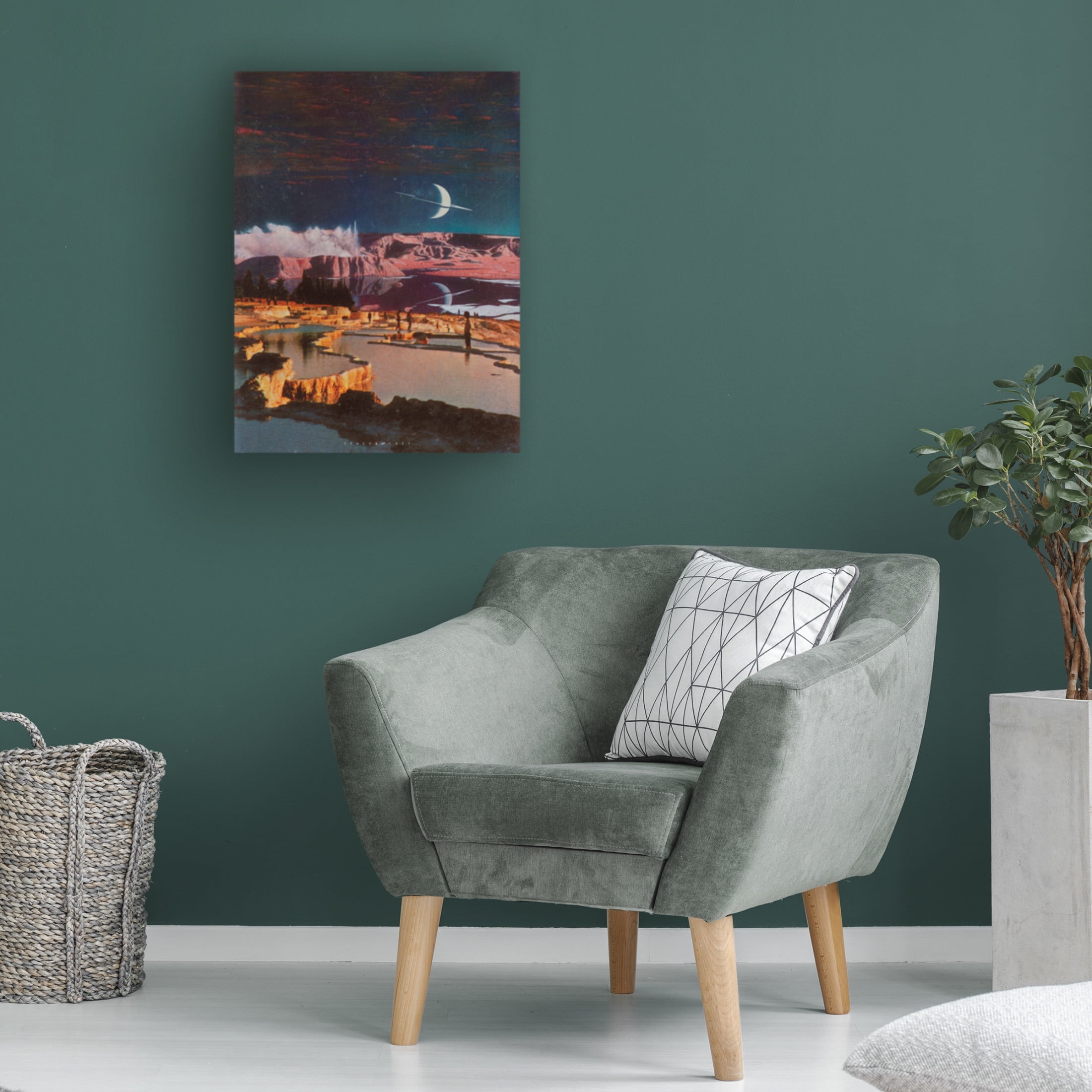 Trademark Fine Art spacerocket art 661 Canvas Wall Art
