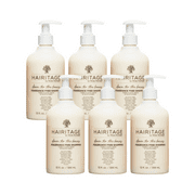 Hairitage Down to the Basics-Fragrance Free Shampoo, 13 fl oz (Pack of 6)