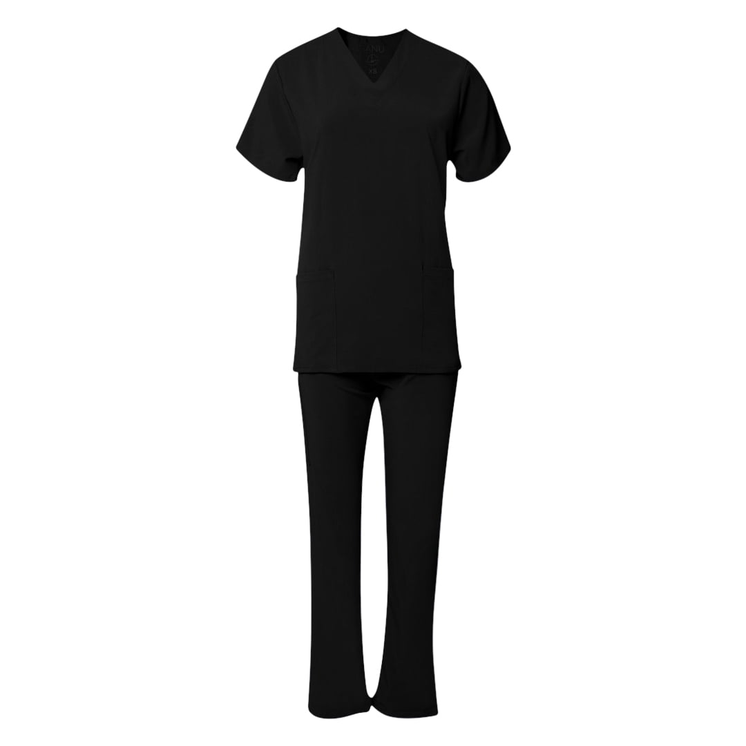 Banu Unisex Scrubs Set - 7 Pocket Medical Scrubs for Women and Men | Nurse Scrub Sets for Women and Men