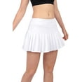 thumbnail image 1 of Falda de tenis para mujer Faldas de golf plisadas con bolsillos Skort Entrenamiento Deportes Senderismo Atlético Adepaton HMJM394-1, 1 of 1