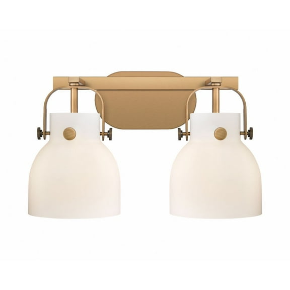 Innovations Lighting - Pilaster II Bell - 2 Light Bath Vanity In Industrial