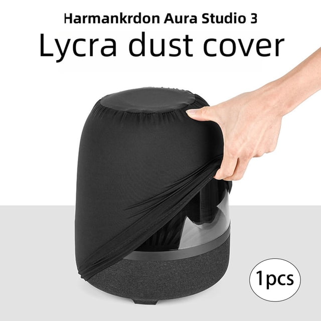 Estuche antipolvo para altavoz, resistente al polvo y a los arañazos, práctico y elástico, para Kardon Aura Studio 3.