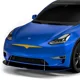 thumbnail image 5 of Pegatinas para parachoques delantero de coche para Tesla Model Y 3 SX, calcomanías de vinilo para tuning, accesorios personalizados para modificación de automóviles, 5 of 5