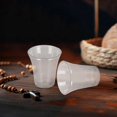 thumbnail image 2 of 200pcs Clear Plastic Disposable Communion Cups Holy Sacrament Cups Drinking Cups Church Services Cups for Church Services Supplies, 2 of 4