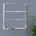 thumbnail image 5 of Thread Holder Organizer Wire Spool Rack Ribbons Roll Storage Sewing Tool Silver, 5 of 20