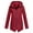 Red, variant on Shadoumai Women'S Lightweight Watertight Hooded Anorak Windproof Rain Jacket With Secure Pockets For Outdoor Workout Activities