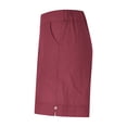 thumbnail image 6 of Ltctricy Cotton Linen Shorts for Women Elastic Waist Pull on Comfy Lounge Shorts Summer Casual Shorts with Pockets, 6 of 7