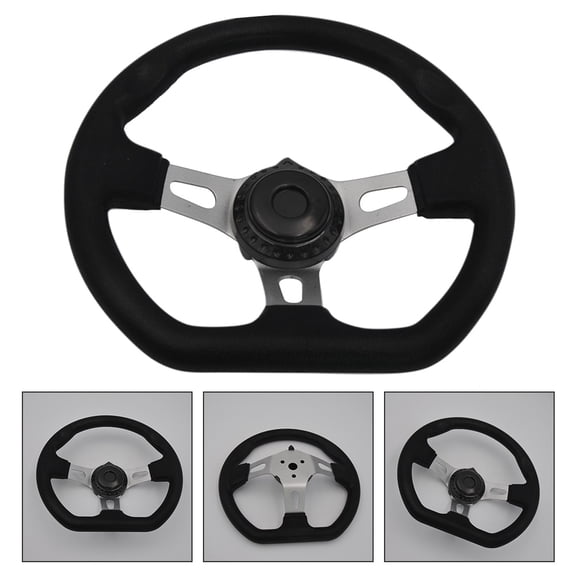 1Pc Steering Wheel with Unique Style and Easy Installation for Enhanced Driving