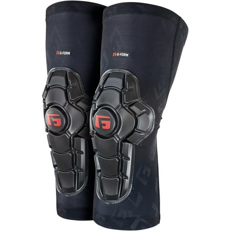 G-Form Youth Pro-X2 Knee Pad: Black/Black G Embossed L/XL