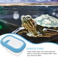 thumbnail image 3 of Shisuyan Reptile Accessories Turtle Tank with Lid Rectangular Plastic Blue 1Pack, 3 of 9