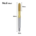 thumbnail image 1 of Extrusion Taps M2 M3 M4 M5 M6 M8 M10 M12 Fluteless Forming Machine Taps Metric Screw Thread Tap Drill Metal Threading Tools, 1 of 7
