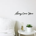thumbnail image 3 of Handmadetneonsign Always Come Home Words Metal Wall Art Light, Quote Sayings Metal Sign Wall Decor, Home Metal Decor, 3 of 5