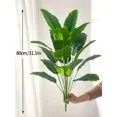 thumbnail image 6 of 1pc Artificial Plants Large Tropical Palm Tree Fake Banana Plants Leaves Real Touch Plastic Monstera Plant For Home Garden Decor, 6 of 6
