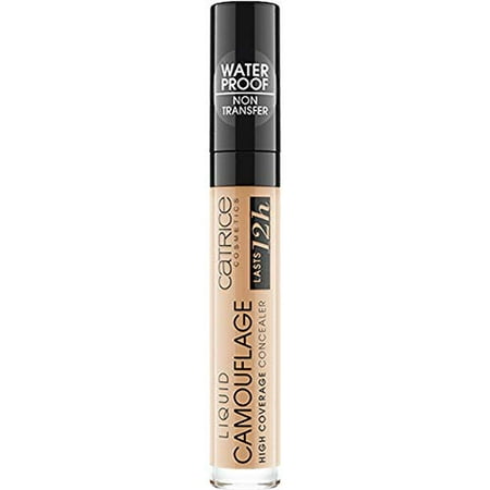 Catrice | Liquid Camouflage High Coverage Concealer | Ultra Long Lasting Concealer | Oil & Paraben Free | Cruelty Free (050 | Rosy Ash)