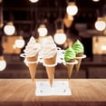 thumbnail image 3 of LOLIPPYY Ice Cream Cone Display Stand 1Pcs Rotatable Design Acrylic Storage Holder for Restaurants and Markets, 3 of 7