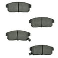 thumbnail image 2 of TRQ Rear Brake Pad & Rotor Kit Brake Pads Brake Rotor Semi-Metallic Fits Select 2001-2002 INFINITI G20 2002-2006 Nissan Sentra, 2 of 3