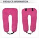 thumbnail image 4 of Almohada para reposacabezas de automóvil ergonómica y cómoda, soporte para cuello, ajustable, color rosa, 4 of 7