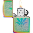 thumbnail image 5 of Zippo Lighter - Personalized Message Engraved on Backside Leaf Smoke 48925, 5 of 9