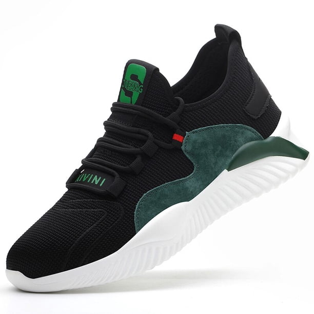 Zapatos de seguridad para el trabajo para hombres, zapatillas de trabajo antipinchazos, zapatos de trabajo indestructibles para hombres, botas para hombres, zapatos ligeros para hombres, botas de seguridad Tan Jianjun unisex