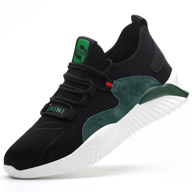 Zapatos de seguridad para el trabajo para hombres, zapatillas de trabajo antipinchazos, zapatos de trabajo indestructibles para hombres, botas para hombres, zapatos ligeros para hombres, botas de seguridad Tan Jianjun unisex