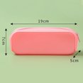 thumbnail image 3 of Estuche para lápices de silicona suave resistente al agua con cremallera para la escuela, conjunto de caja de papelería colorida de gran capacidad, 3 of 4