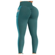Homadles Womens Flexible Stockings- Yoga Splice Green Size XXL