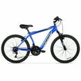 thumbnail image 2 of Hyper Bicycles 24” Boy’s Boundary Mountain Bike, Blue, 2 of 16