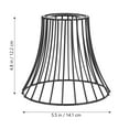 thumbnail image 2 of Moluckfu Cubierta Para De Metal Negro Con Hueco Ideal Para Y Cocina, 2 of 8