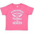 thumbnail image 3 of Inktastic Handpicked for Earth By My Pawpaw in Heaven with Angel Wings Boys or Girls Toddler T-Shirt, 3 of 5